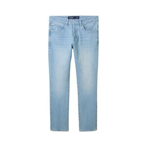 TOM TAILOR Herren Josh Regular Slim Jeans mit TENCEL™ Lyocell, blau, Uni, Gr. 34/34