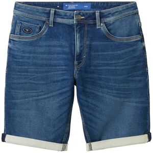 TOM TAILOR Herren Josh Jeansshorts, blau, Gr. 30