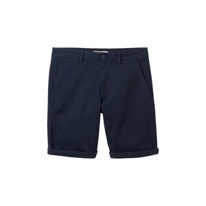 TOM TAILOR Herren Slim Chino Shorts, blau, Uni, Gr. 38