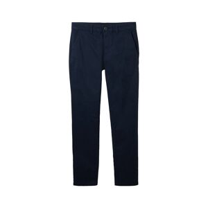 TOM TAILOR Herren Regular Chinohose, blau, Uni, Gr. 34/34