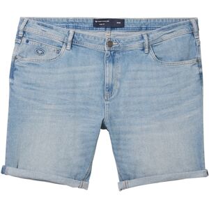 TOM TAILOR Herren Plus - Jeansshorts, blau, Uni, Gr. 44