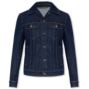 DOLCE&GABBANA Jeansjacke/-mantel Herren Marineblau 48,52