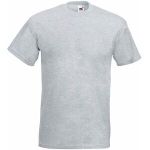 Fruit of the Loom Super Premium T Graumelliert Baumwolle X-Large Herren