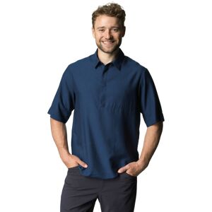 Houdini Tree Polo Shirt Blau, Herren Kurzarm-Polos, Größe XL - Farbe Big Blue Light