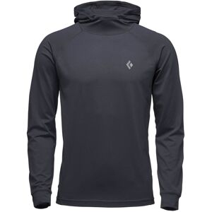 Black Diamond Kühlender funktioneller Herren Kapuzenpullover. Farbe: Schwarz / Größe: L