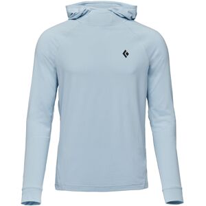 Black Diamond Alpenglow Hoody Blau, Herren Langarm-Shirts, Größe S - Farbe Belay Blue