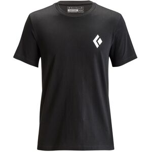 Black Diamond Equipment for Alpinists Tee Schwarz, Herren Kurzarm-Shirts, Größe L - Farbe Black