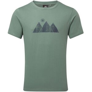 Mountain Equipment Modisches leichtes Herren Baumwoll T-Shirt. Farbe: Grün / Größe: L