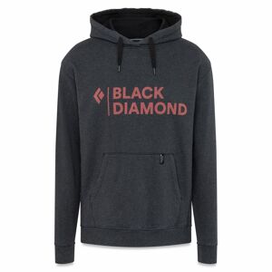 Black Diamond Klassischer weicher Herren Logo Hoodie. Farbe: Schwarz / Größe: L