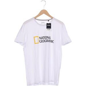 National Geographic Herren T-Shirt, weiß, Gr. 54