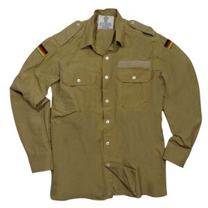 Lieferanten der Bundeswehr Original Bundeswehr Marine Bordhemd Tropen / khaki   49/50 (5XL)