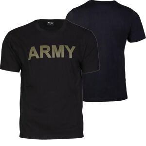 Mil-Tec US T-Shirt Army bedruckt   Schwarz   XL