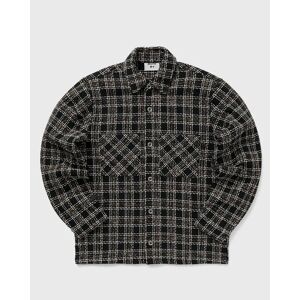 BSTN Brand BOUCLÉ PLAID SHIRT men Longsleeves black in Größe:M