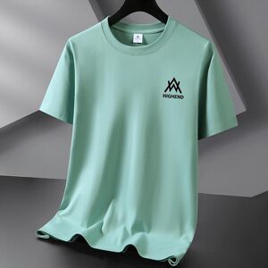 Bistrota Einfaches Herren-T-Shirt Aus Reiner Baumwolle In 10 Farben, Rundhalsausschnitt, Kurze Ärmel, Lockeres Herren-T-Shirt, Größe S-6xl