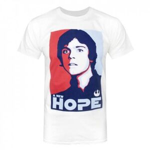 Offizielles Star Wars Luke Skywalker A New Hope T-Shirt Für Herren