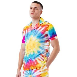 Hype Herren Resort Tie Dye Hemd