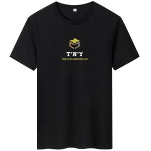 Factory Price Tny Herren-T-Shirt, Kurzärmelig, Rundhalsausschnitt, Lässiges Baumwoll-T-Shirt, Große Größe