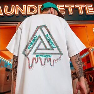 Cloth W Herren American Street Hip Hop Trendy Marke High Street Lose Kurzarm T-Shirt