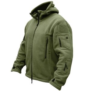Refire Gear Taktische Fleece-Thermo-Polar-Oberbekleidung Für Herren, Mit Kapuze, Wandern, Outdoor-Mantel, Warme Militär-Kapuzenjacke