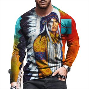Boliv Moda Männer Frühling Herbst Pullover Digitaldruck Langarm Top Mann Rundhals Lose Sport 3d Sweatshirt