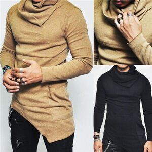 Cozyoutfit Herrenmode-Strickpullover Mit Slim-Fit-Tasche Und Langen Ärmeln