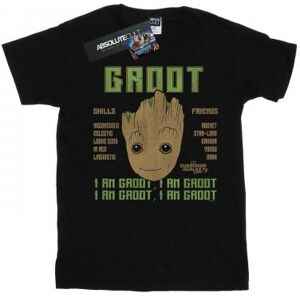 Marvel Mens Guardians Of The Galaxy Vol. 2 Groot Skills T-Shirt