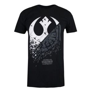 Star Wars Herren T-Shirt Mit Split-Logo