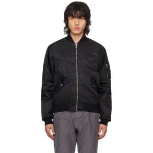 John Elliott Black Bogota II Bomber Jacket M