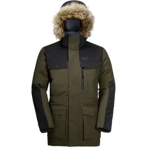 JACK WOLFSKIN Herren Daunenparka Glacier Bay Parka - male - Schwarz - M