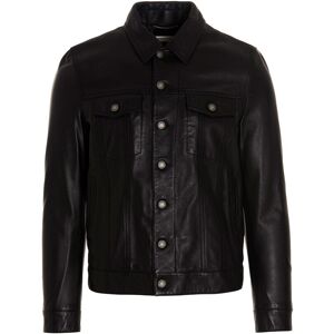 SAINT LAURENT Jacke „Segovia“, - male - Schwarz - 50 IT