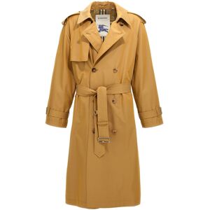 BURBERRY Zweireihiger Langer Trenchcoat - male - Beige - 50 IT