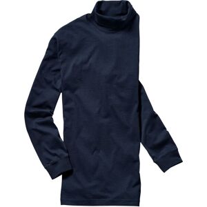 Mey & Edlich Herren Rollkragen-Pulli Regular Fit Blau einfarbig 46, 48, 50, 52, 54, 56, 58