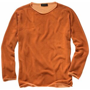 Mey & Edlich Herren Pulli Regular Fit Orange einfarbig 46, 48, 50, 52, 54, 56, 58