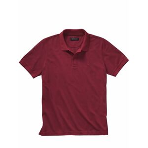 Mey & Edlich Herren Polo-Hemd Regular Fit Rot einfarbig 46, 48, 50, 52, 54, 56, 58