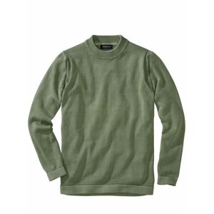 Mey & Edlich Herren Sweat-Pullover Regular Fit Gruen einfarbig 46, 48, 50, 52, 54, 56, 58