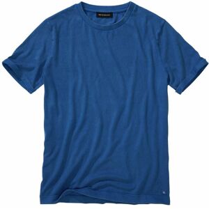 Mey & Edlich Herren T-Shirt Regular Fit Blau einfarbig 46, 48, 50, 52, 54, 56, 58