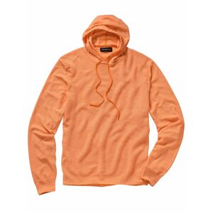 Mey & Edlich Herren Kapuzen-Pulli Regular Fit Orange einfarbig 46, 48, 50, 52, 54, 56, 58