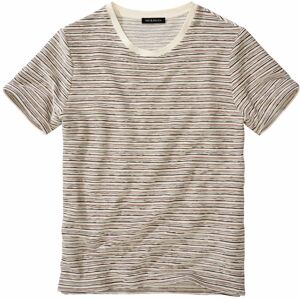 Mey & Edlich Herren T-Shirt Regular Fit Beige gestreift 46, 48, 50, 52, 54, 56, 58