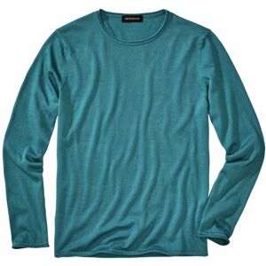 Mey & Edlich Herren Sweater Regular Fit Blau einfarbig 46, 48, 50, 52, 54, 56