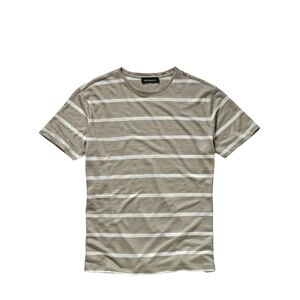 Mey & Edlich Herren T-Shirt Regular Fit Beige gestreift 3XL, L, M, S, XL, XXL