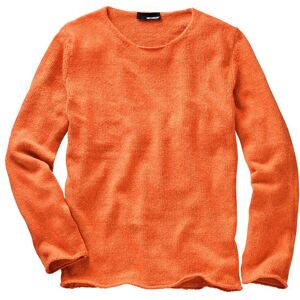 Mey & Edlich Herren Sweat-Shirt Regular Fit Orange einfarbig 46, 48, 50, 52, 54, 56