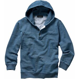 Mey & Edlich Herren Kapuzensweatshirt Regular Fit Blau einfarbig 46, 48, 50, 52, 54, 56, 58