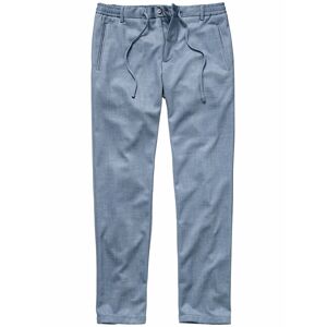 Mey & Edlich Herren Jogpants Slim Fit Blau bedruckt 102, 106, 110, 46, 48, 50, 52, 54, 56, 58, 98