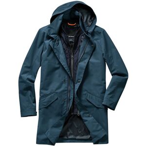 Mey & Edlich Herren Triple-Mac-Parka wasserabweisend blau 102, 106, 110, 25, 26, 27, 46, 48, 50, 52, 54, 56, 58, 98