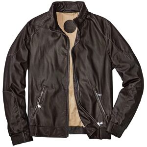 Heinz Bauer Herren Exklusiver Lederblouson braun 46, 48, 50, 52, 54, 56, 58