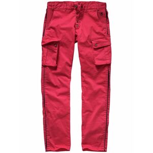 Mey & Edlich Barb'One Herren Cargo-Hose Tapered Fit Rot einfarbig 30/34, 31/34, 32/34, 33/34, 34/34, 36/34