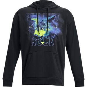 Kapuzen-Sweatshirt aus dickem Fleece Under Armour Project Rock Noir L