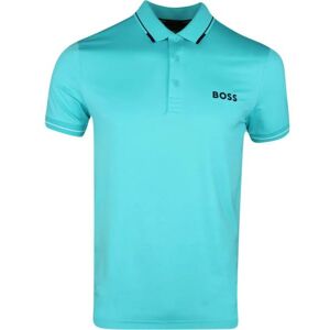 Herren Tennispoloshirt BOSS Paul Pro Slim Fit Polo Shirt - open green