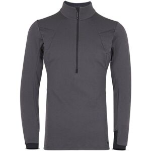 BLACKYAK 3/4 Zip Fleece Herren Polyamid Rundhals, schwarz