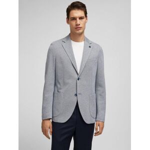 Daniel Hechter Sakko Herren Regular Fit Viskose, blau